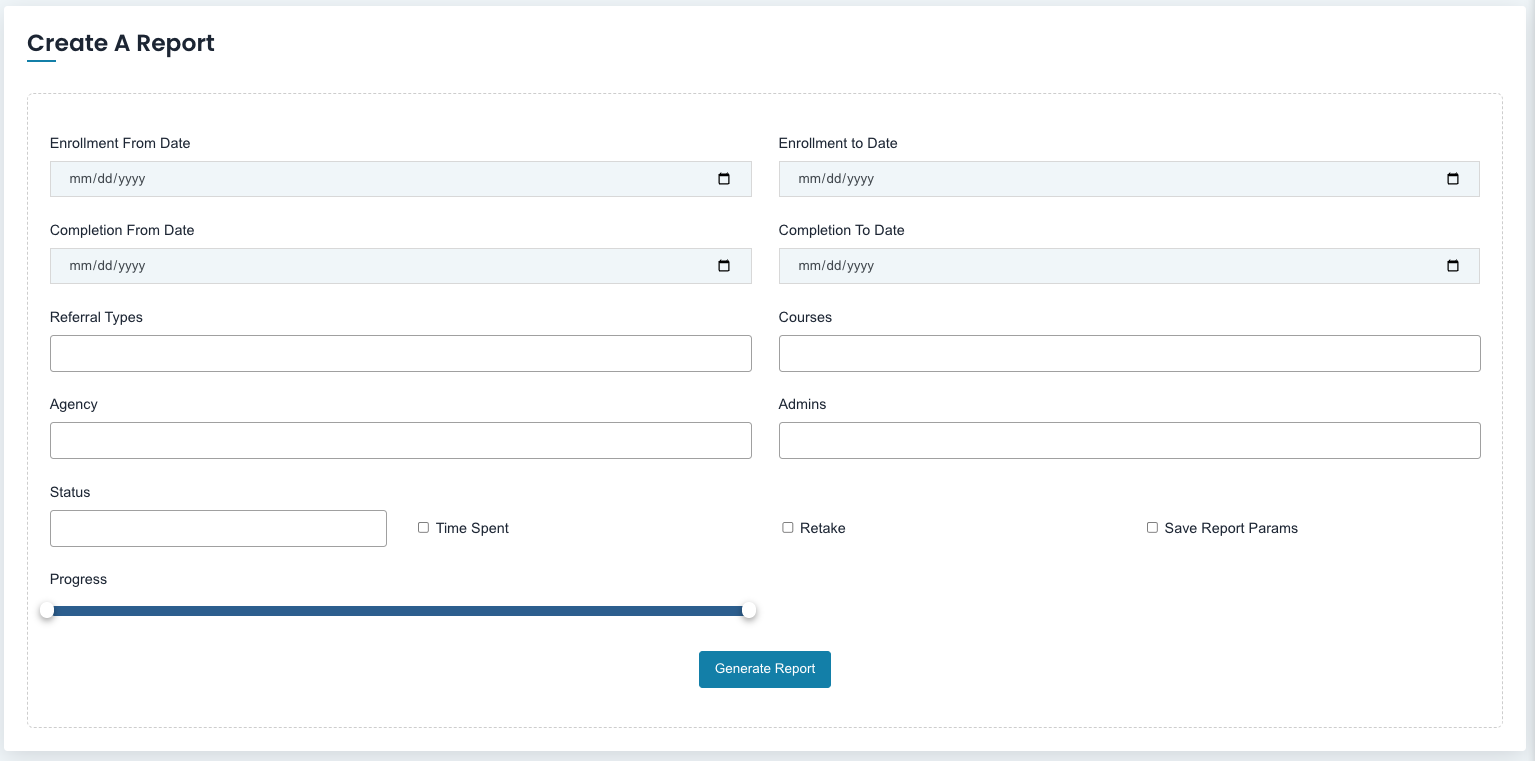 Create a Report